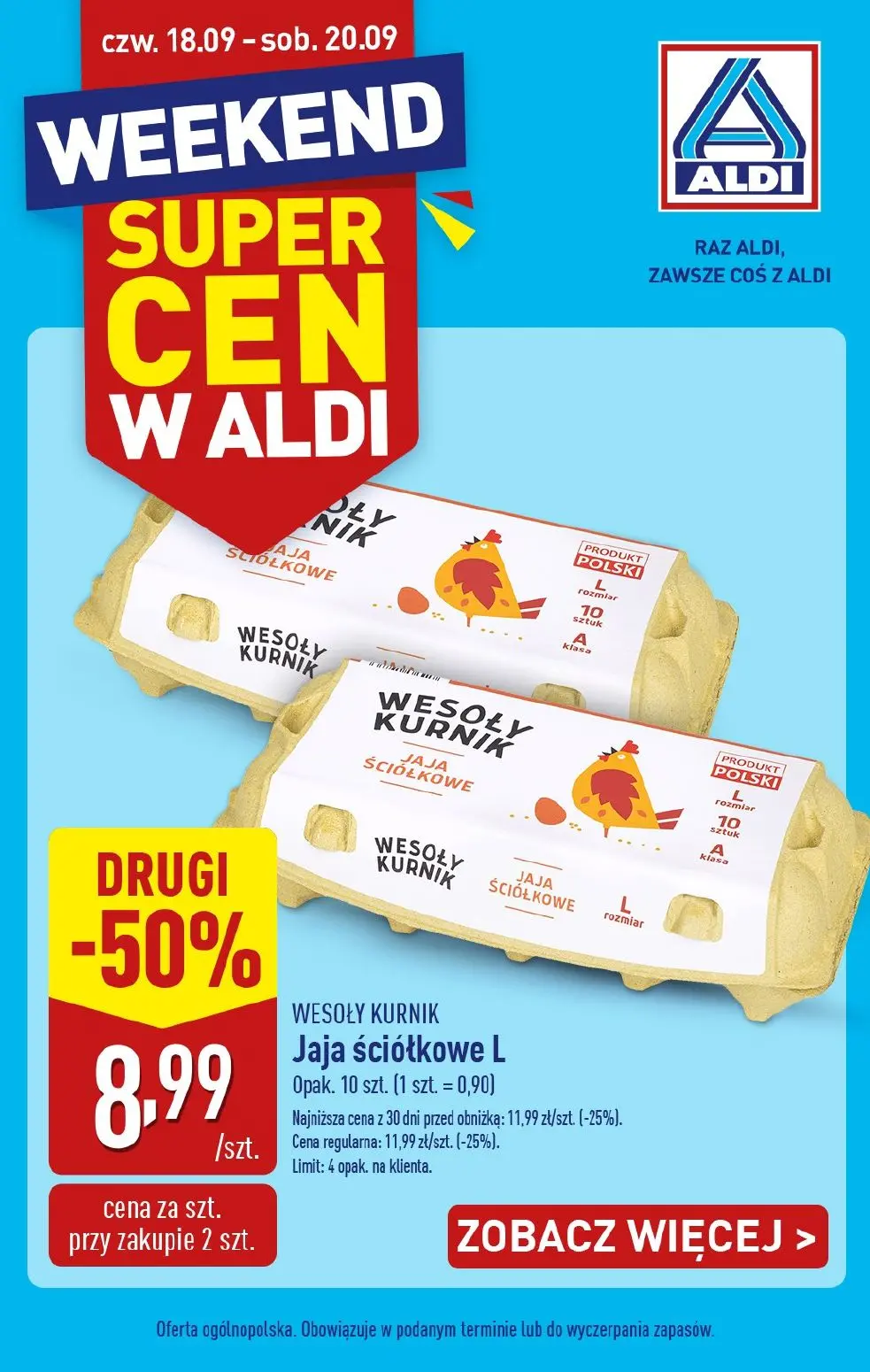 gazetka promocyjna ALDI Promocje od czwartku - Strona 1