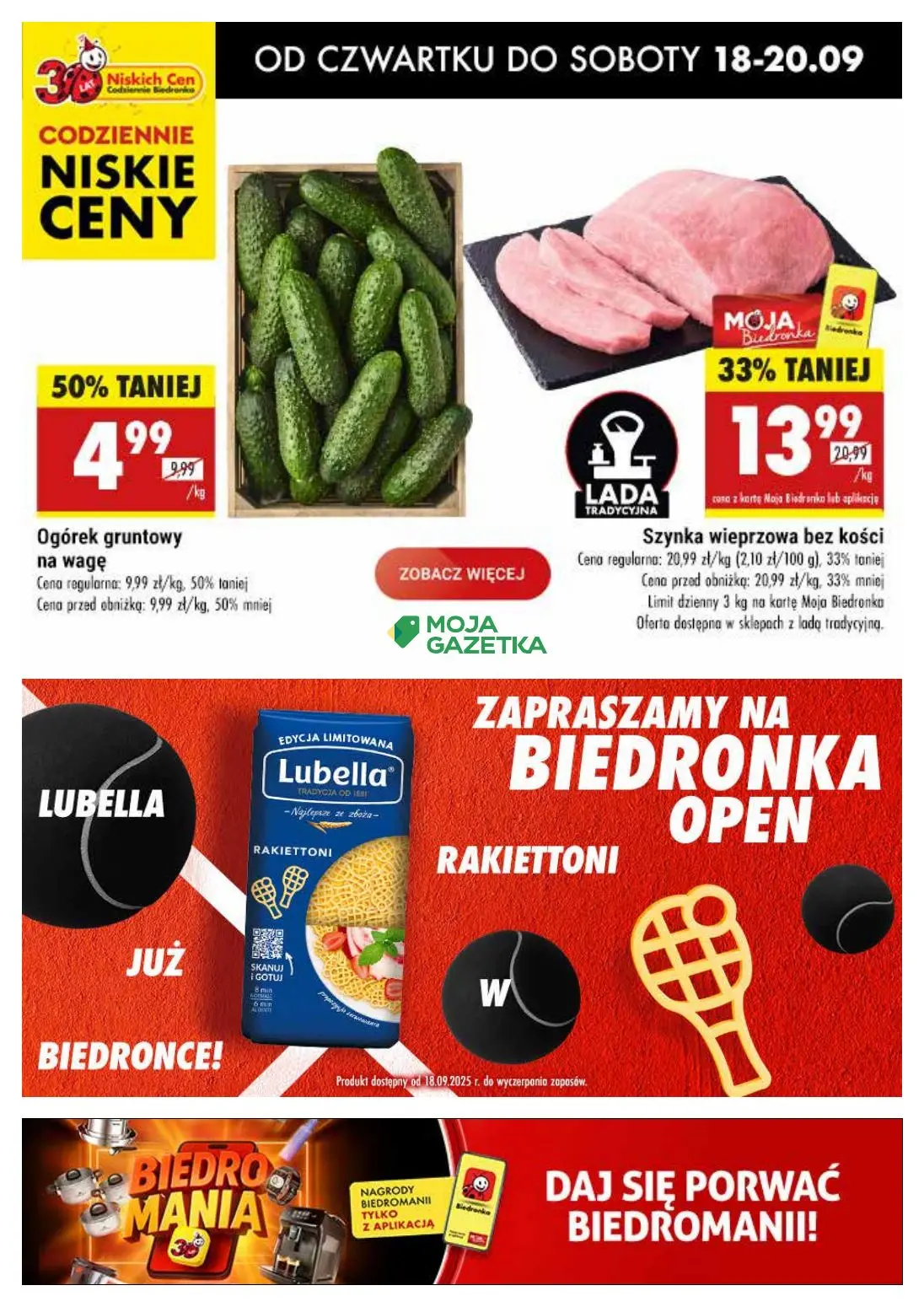 gazetka promocyjna Biedronka Biedronkowe oszczędności - Strona 1