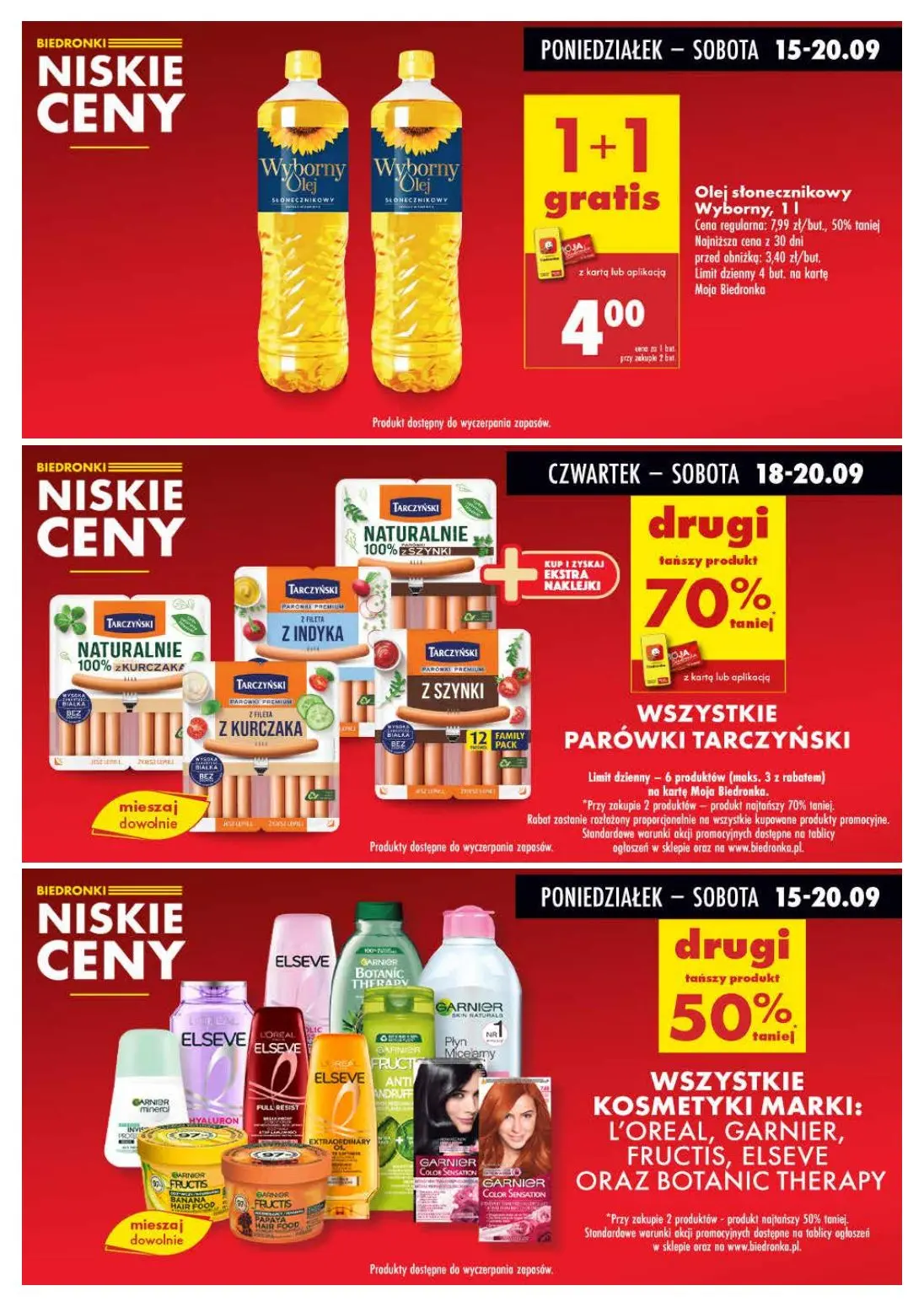 gazetka promocyjna Biedronka Biedronkowe oszczędności - Strona 2