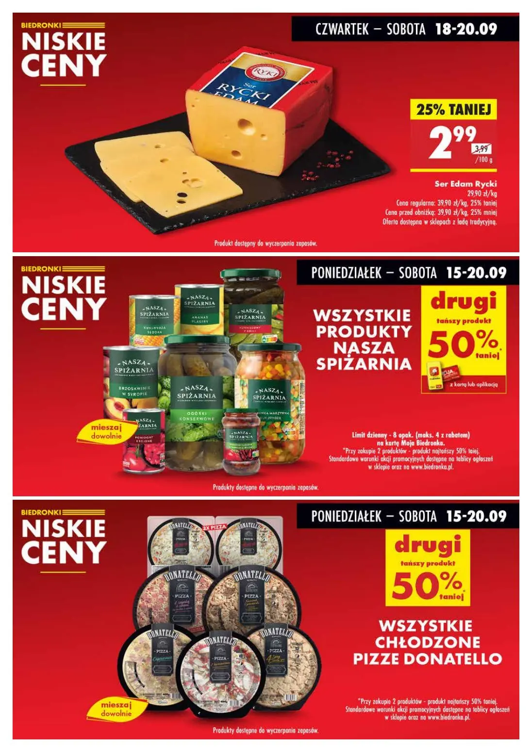 gazetka promocyjna Biedronka Biedronkowe oszczędności - Strona 3