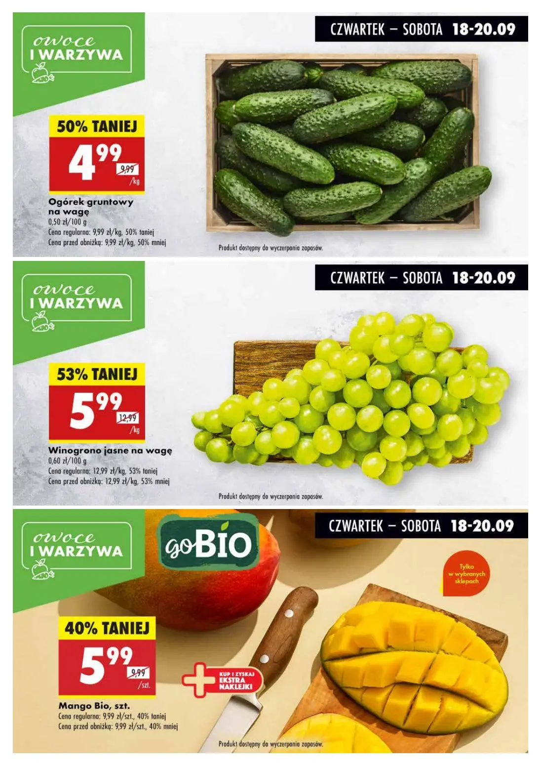 gazetka promocyjna Biedronka Biedronkowe oszczędności - Strona 9