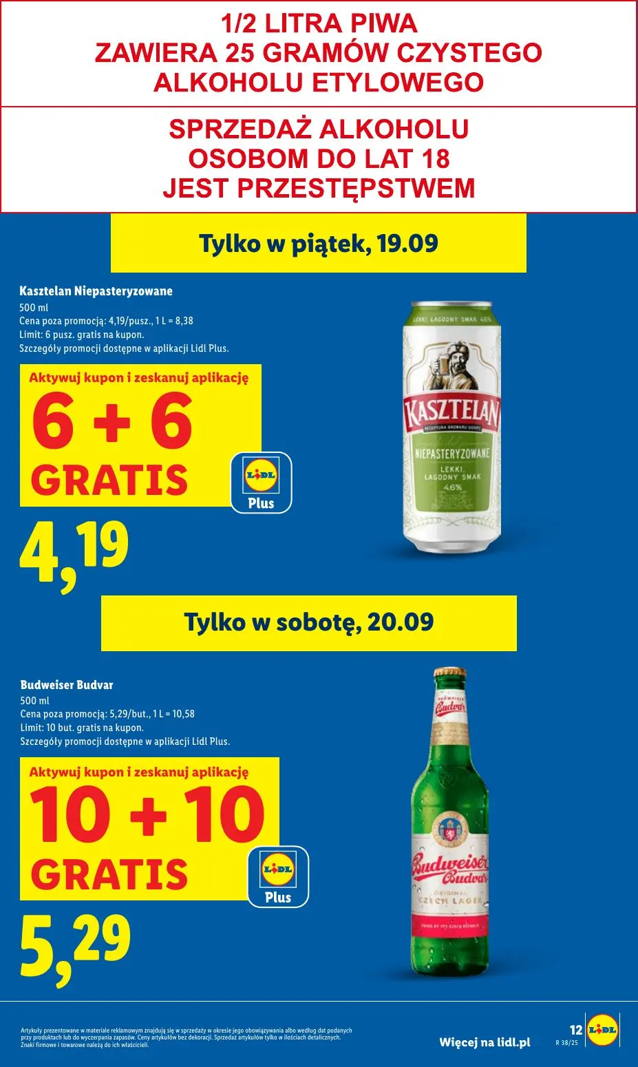 gazetka promocyjna LIDL Najświeższe okazje - Strona 13
