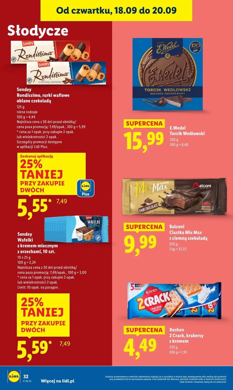 gazetka promocyjna LIDL Najświeższe okazje - Strona 38