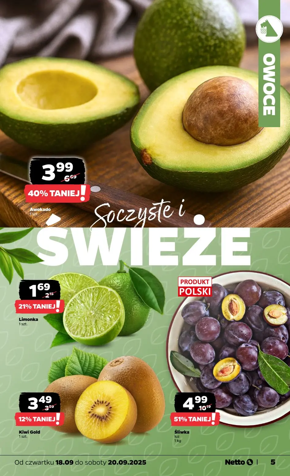 gazetka promocyjna NETTO Świeżo i tanio - Strona 5