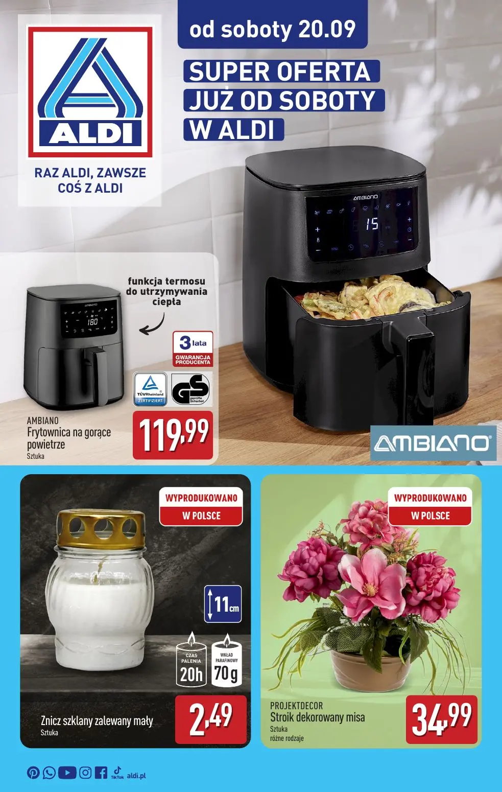gazetka promocyjna ALDI Super oferta już od soboty - Strona 1