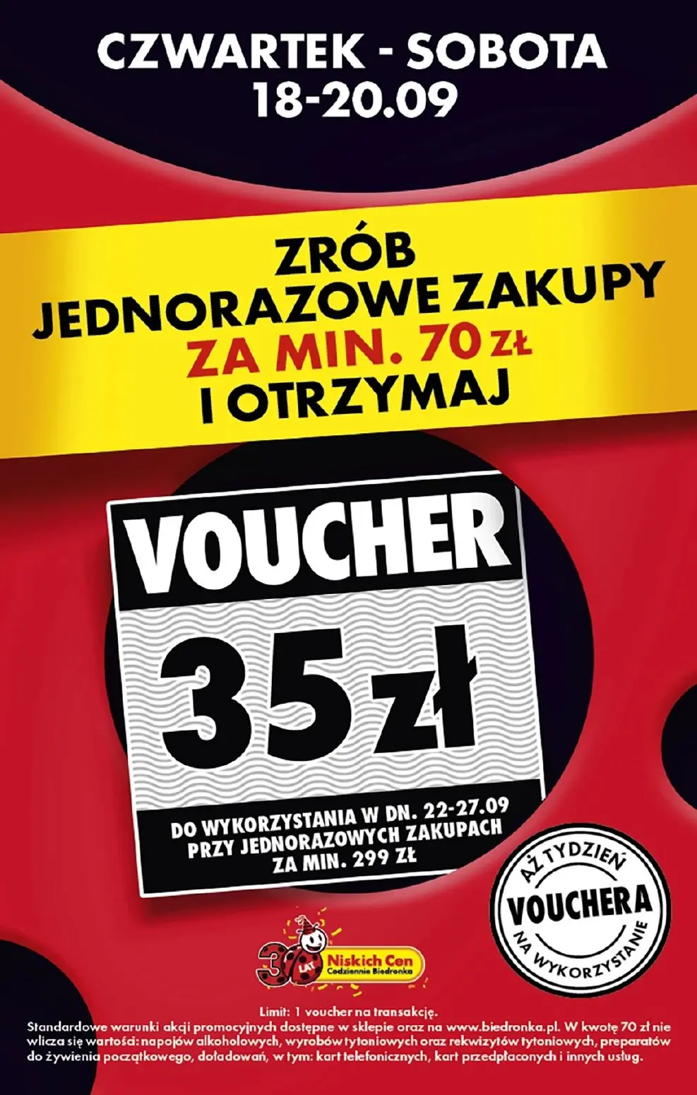 gazetka promocyjna Biedronka Najtańsza sobota w Biedronce - Strona 2