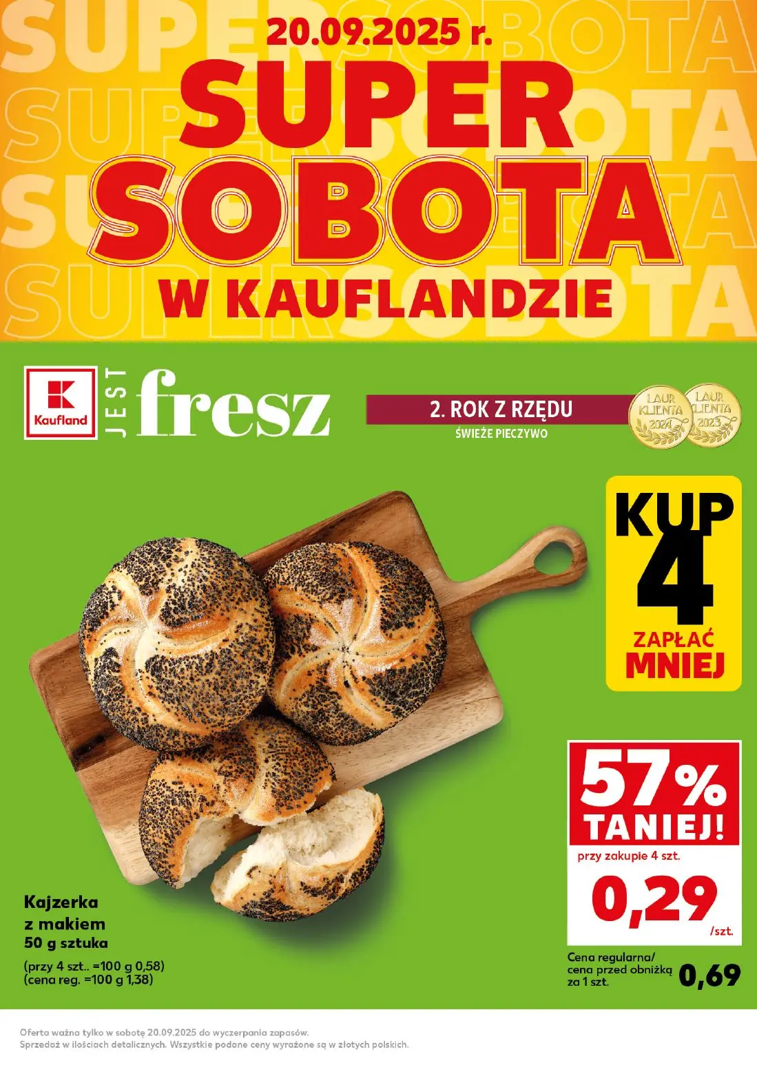 gazetka promocyjna Kaufland Super Sobota - Strona 3