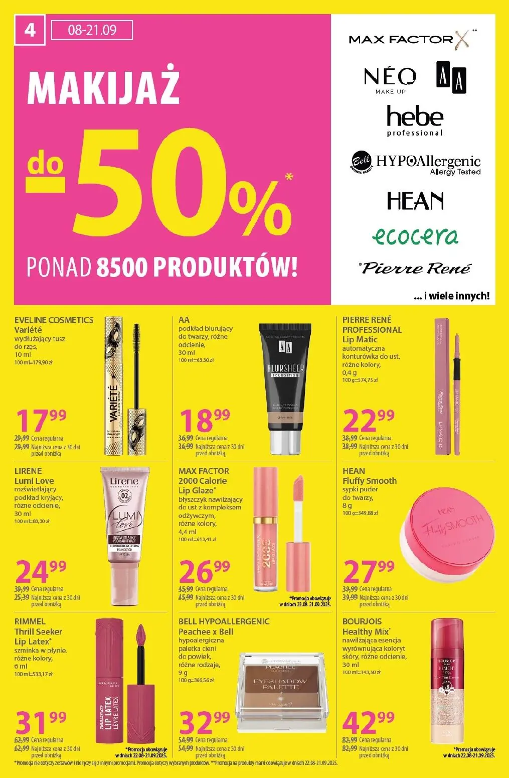 gazetka promocyjna hebe Zawsze w niskiej cenie - Strona 4