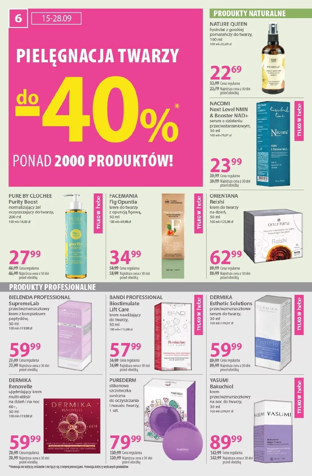 gazetka promocyjna hebe Zawsze w niskiej cenie - Strona 6