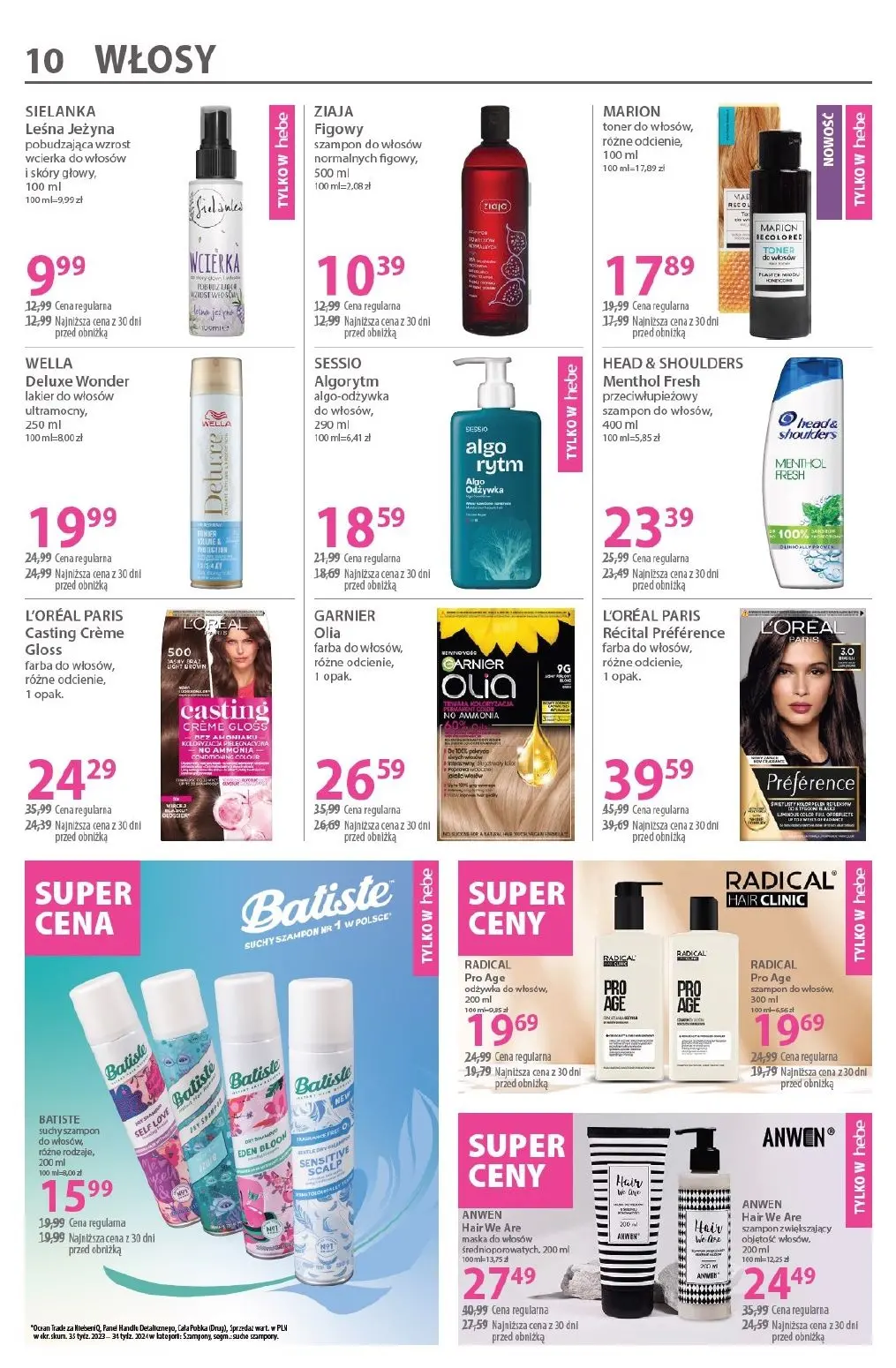 gazetka promocyjna hebe Zawsze w niskiej cenie - Strona 10
