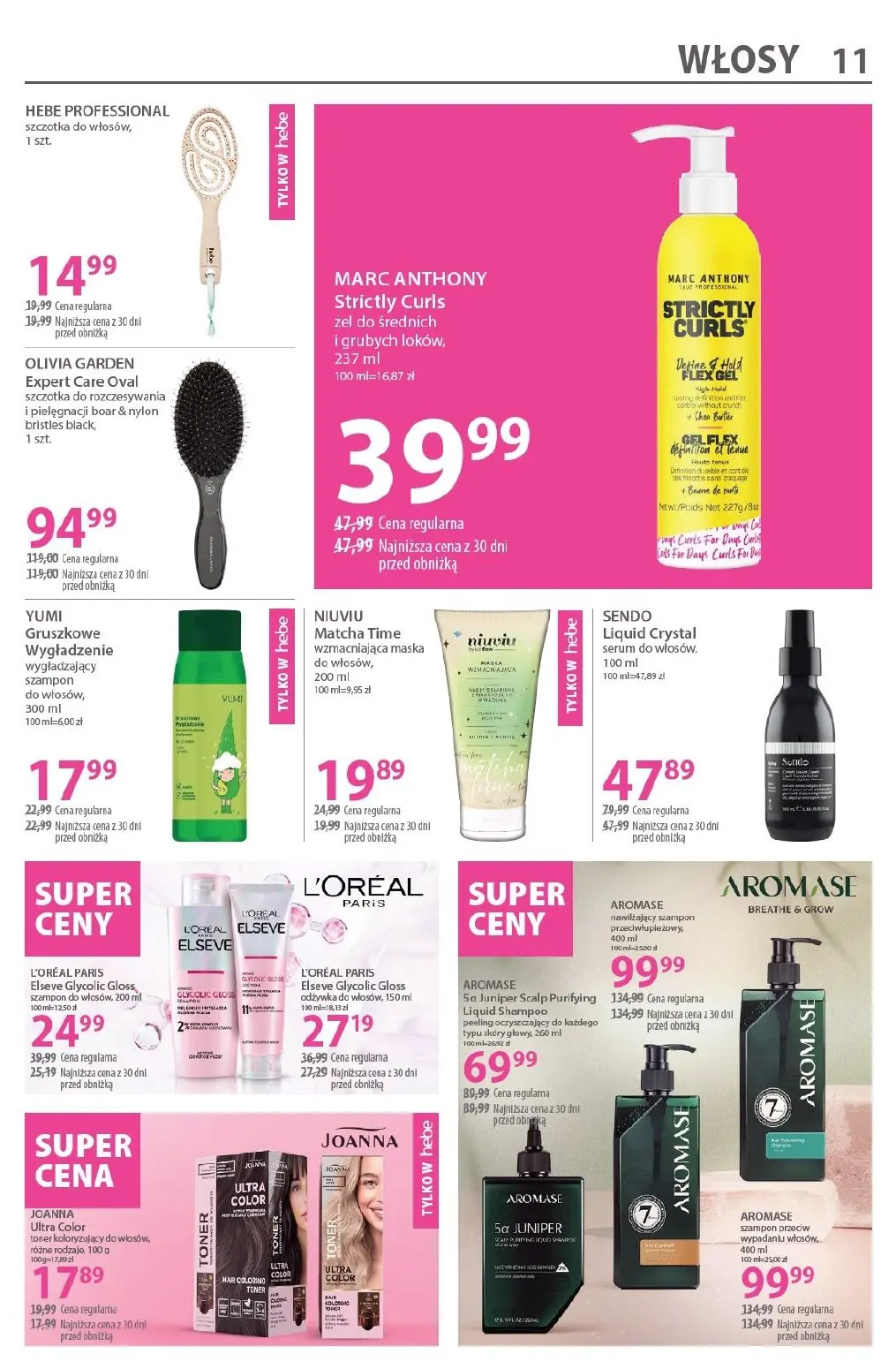 gazetka promocyjna hebe Zawsze w niskiej cenie - Strona 11