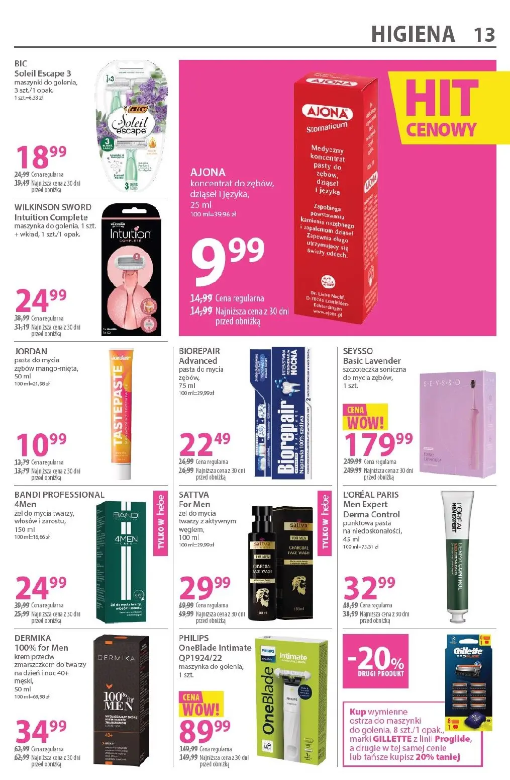 gazetka promocyjna hebe Zawsze w niskiej cenie - Strona 13