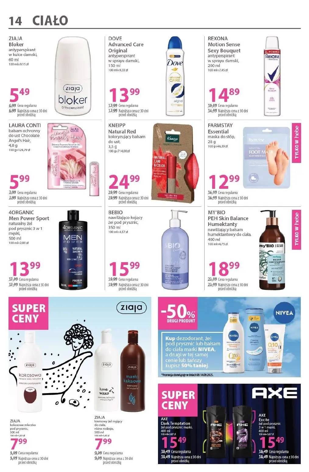 gazetka promocyjna hebe Zawsze w niskiej cenie - Strona 14