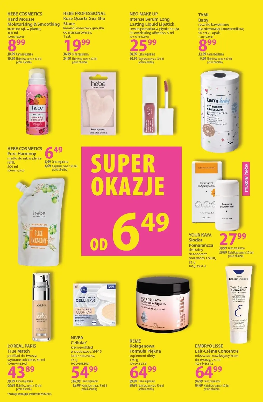 gazetka promocyjna hebe Zawsze w niskiej cenie - Strona 15