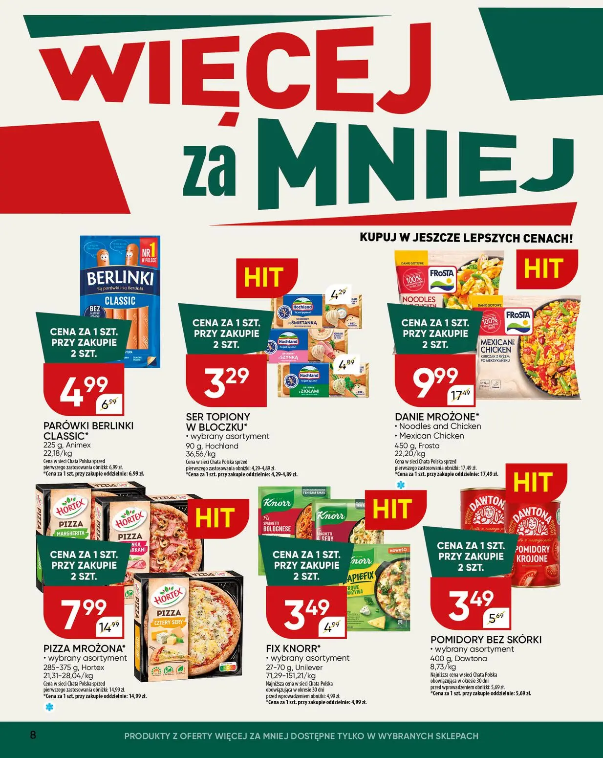 gazetka promocyjna Chata Polska - Strona 8