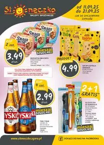 Gazetka promocyjna Słoneczko, ważna od 2025-09-11 do 2025-09-21.