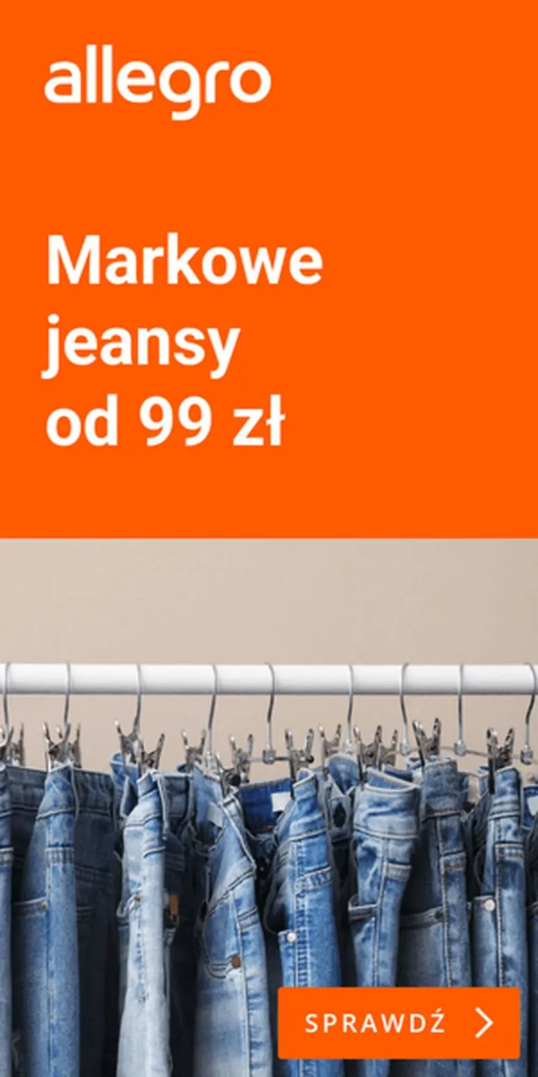 gazetka promocyjna Allegro Markowe jeansy od 99 zł - Strona 1
