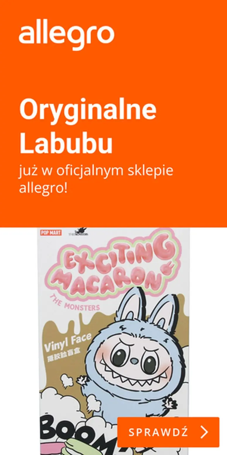 gazetka promocyjna Allegro Oryginalne Labubu w oficjalnym sklepie Allegro! - Strona 1