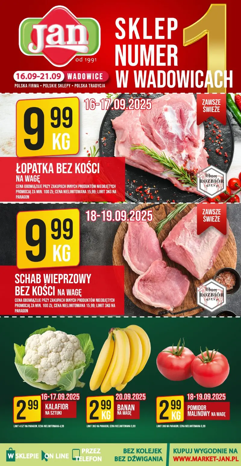 gazetka promocyjna Jan Wadowice - Strona 1