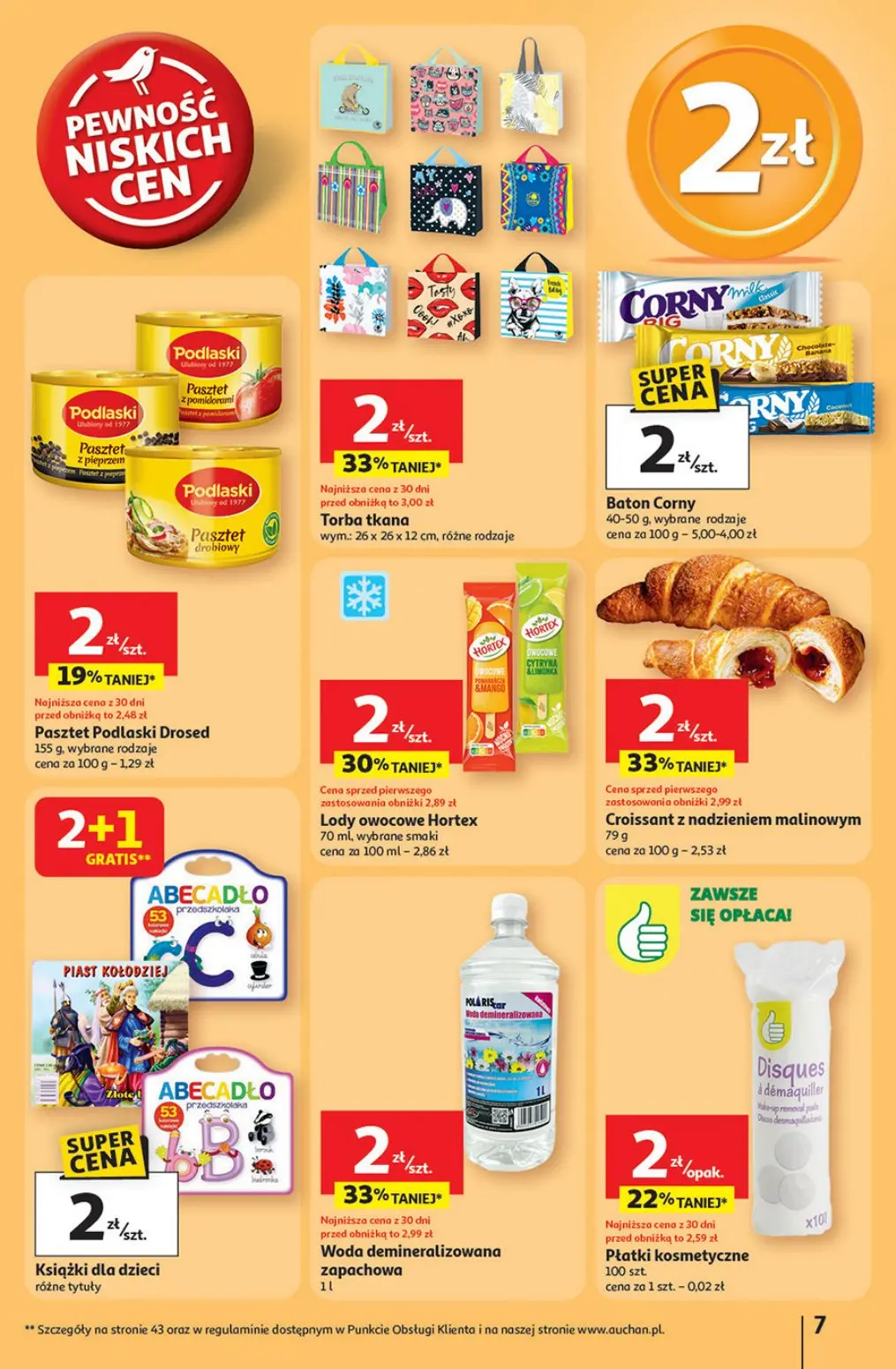 gazetka promocyjna Auchan Pewność niskich cen - Strona 7