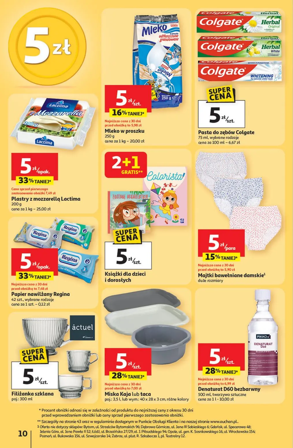 gazetka promocyjna Auchan Pewność niskich cen - Strona 10