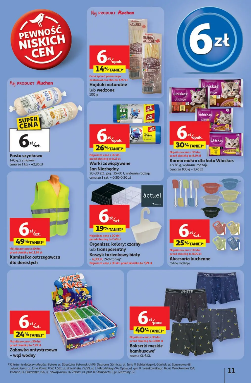 gazetka promocyjna Auchan Pewność niskich cen - Strona 11