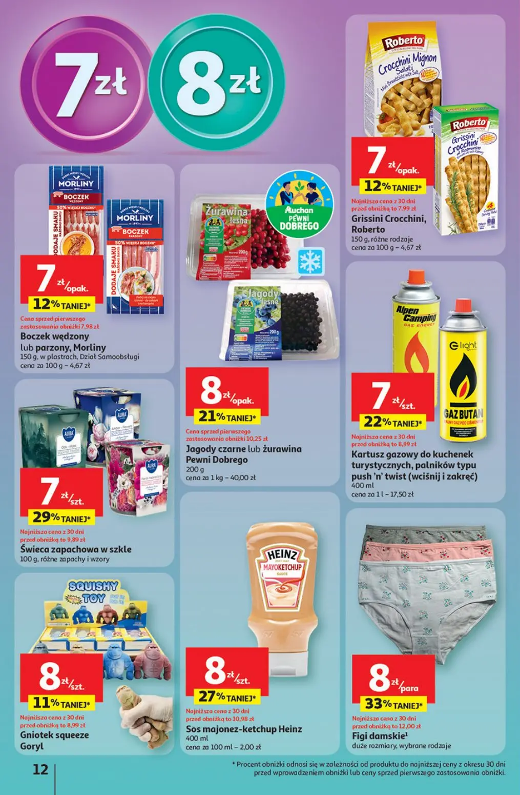 gazetka promocyjna Auchan Pewność niskich cen - Strona 12