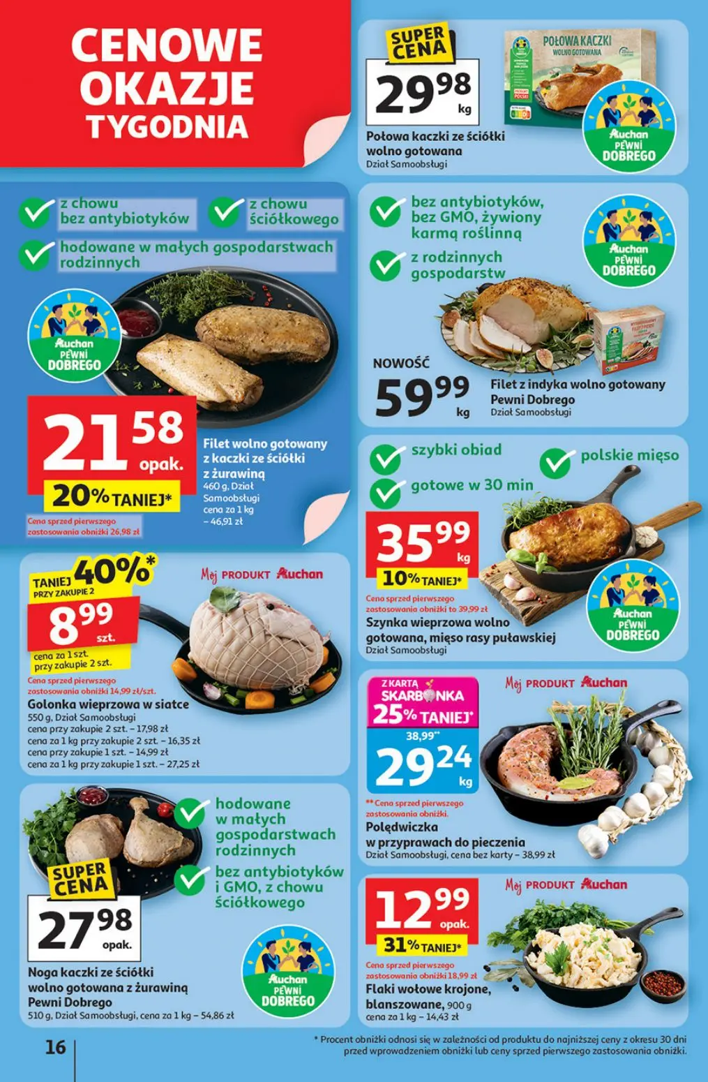 gazetka promocyjna Auchan Pewność niskich cen - Strona 16