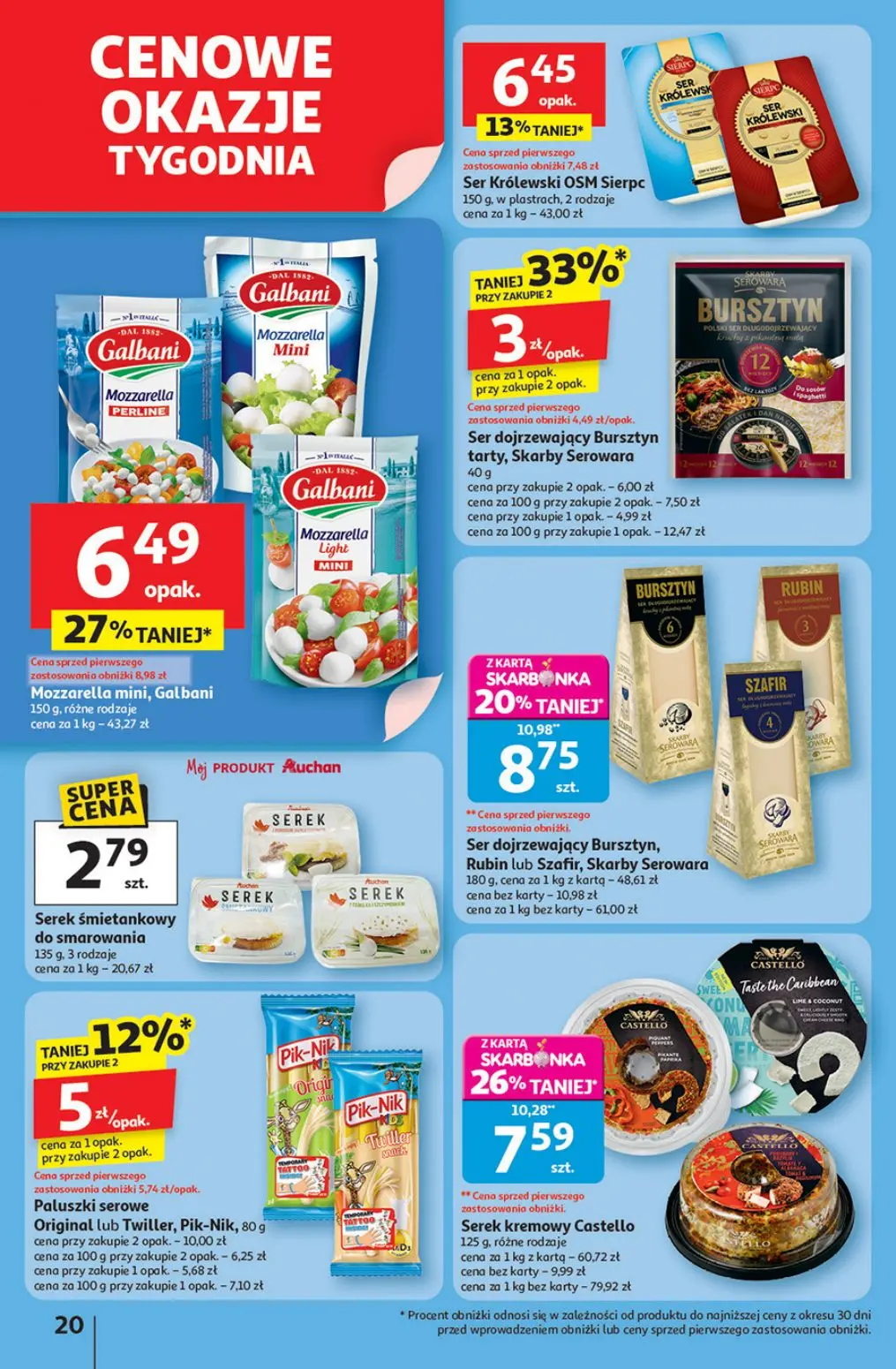 gazetka promocyjna Auchan Pewność niskich cen - Strona 20
