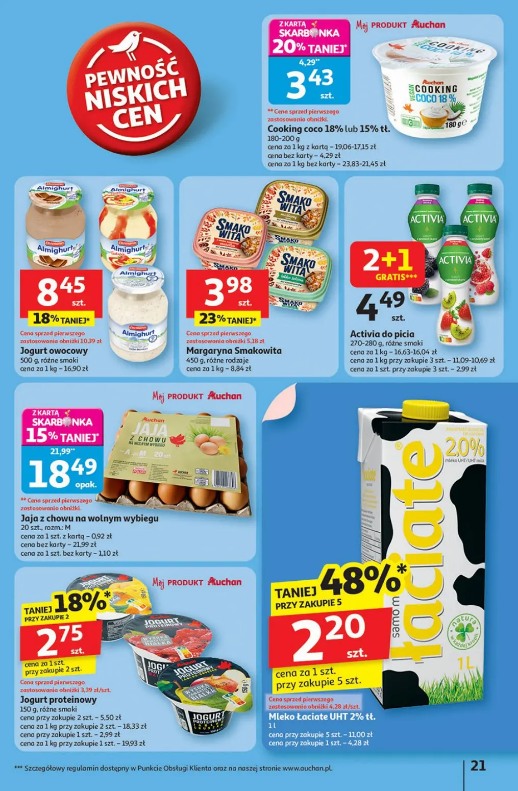 gazetka promocyjna Auchan Pewność niskich cen - Strona 21