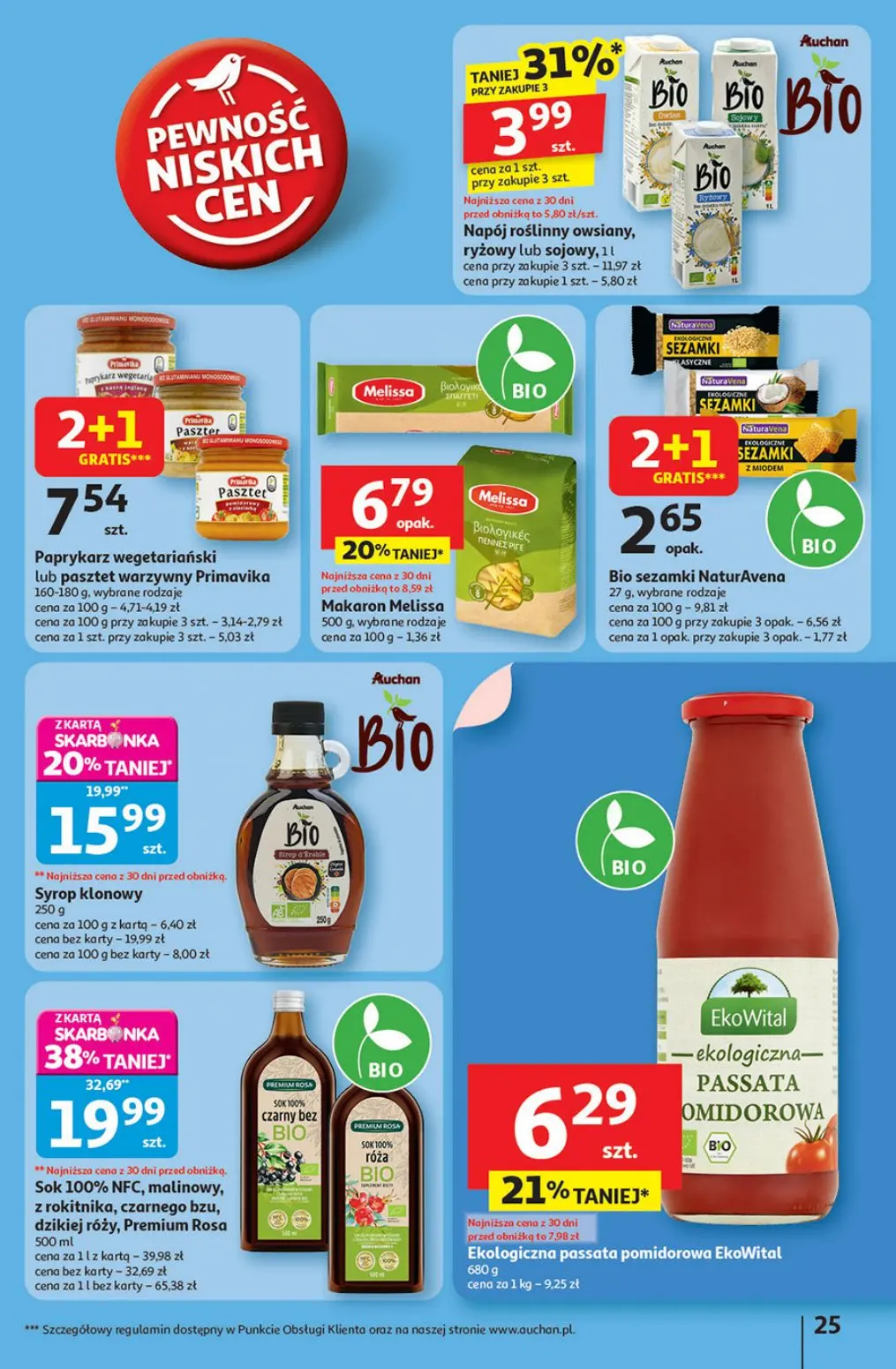 gazetka promocyjna Auchan Pewność niskich cen - Strona 25