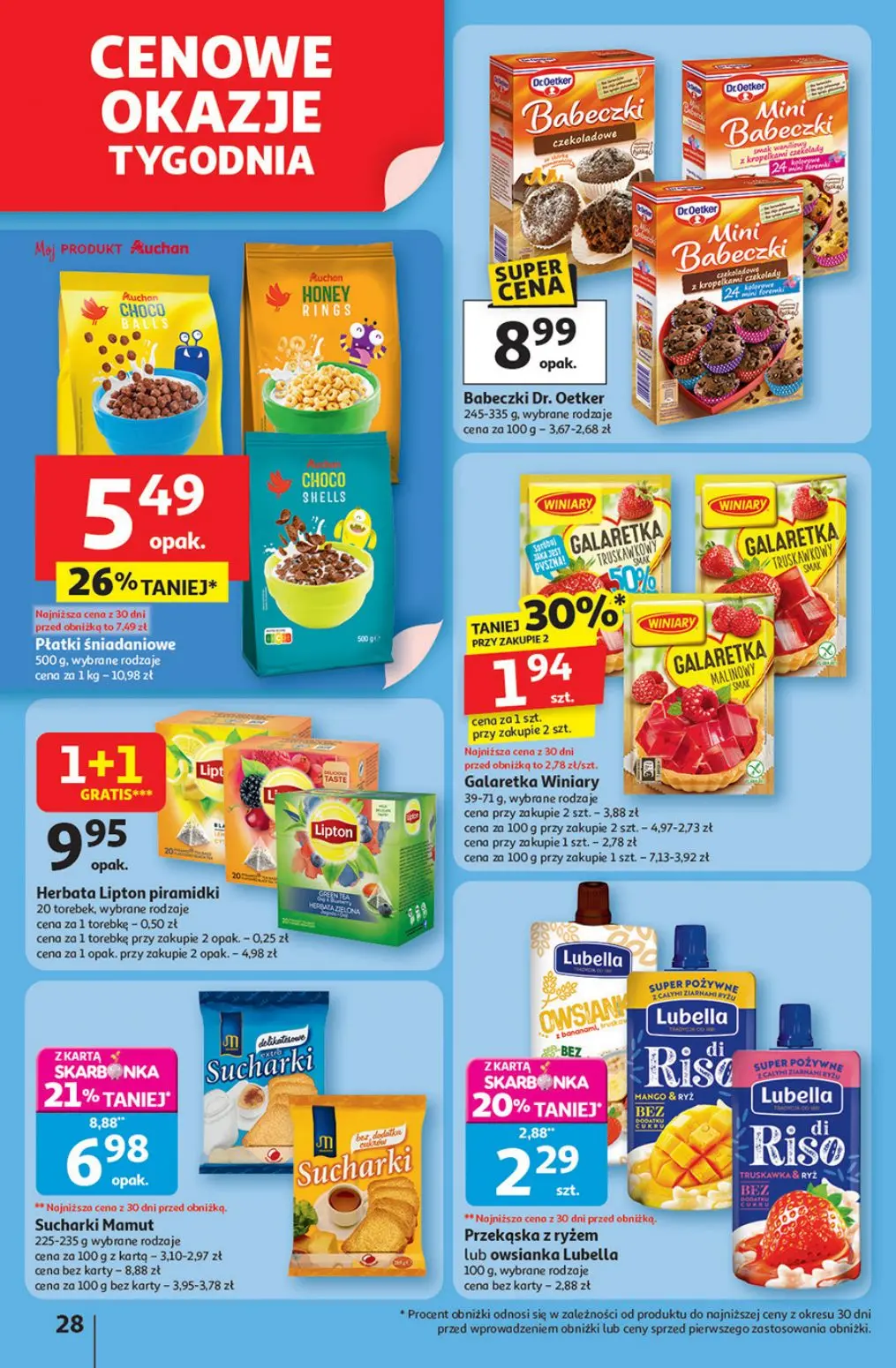 gazetka promocyjna Auchan Pewność niskich cen - Strona 28