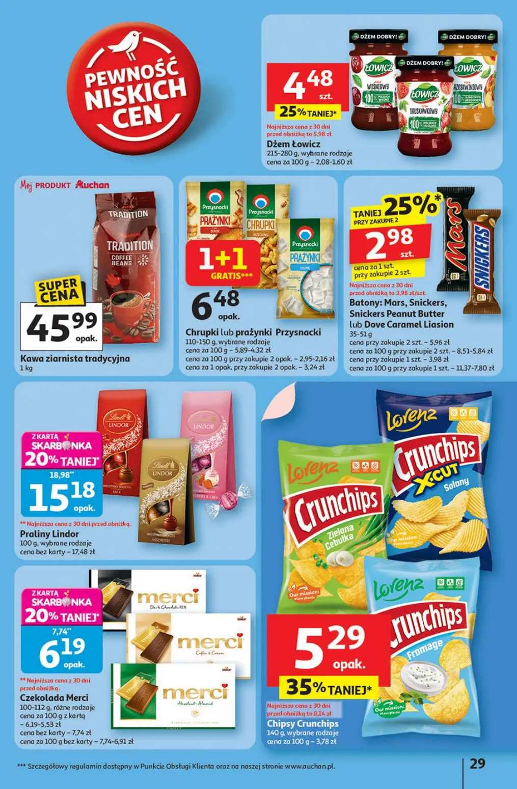 gazetka promocyjna Auchan Pewność niskich cen - Strona 29