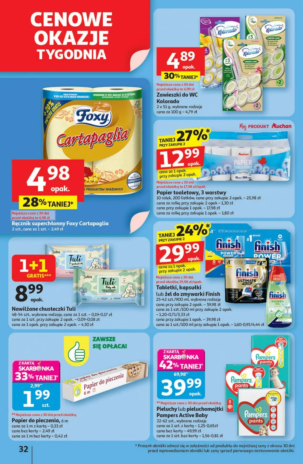 gazetka promocyjna Auchan Pewność niskich cen - Strona 32