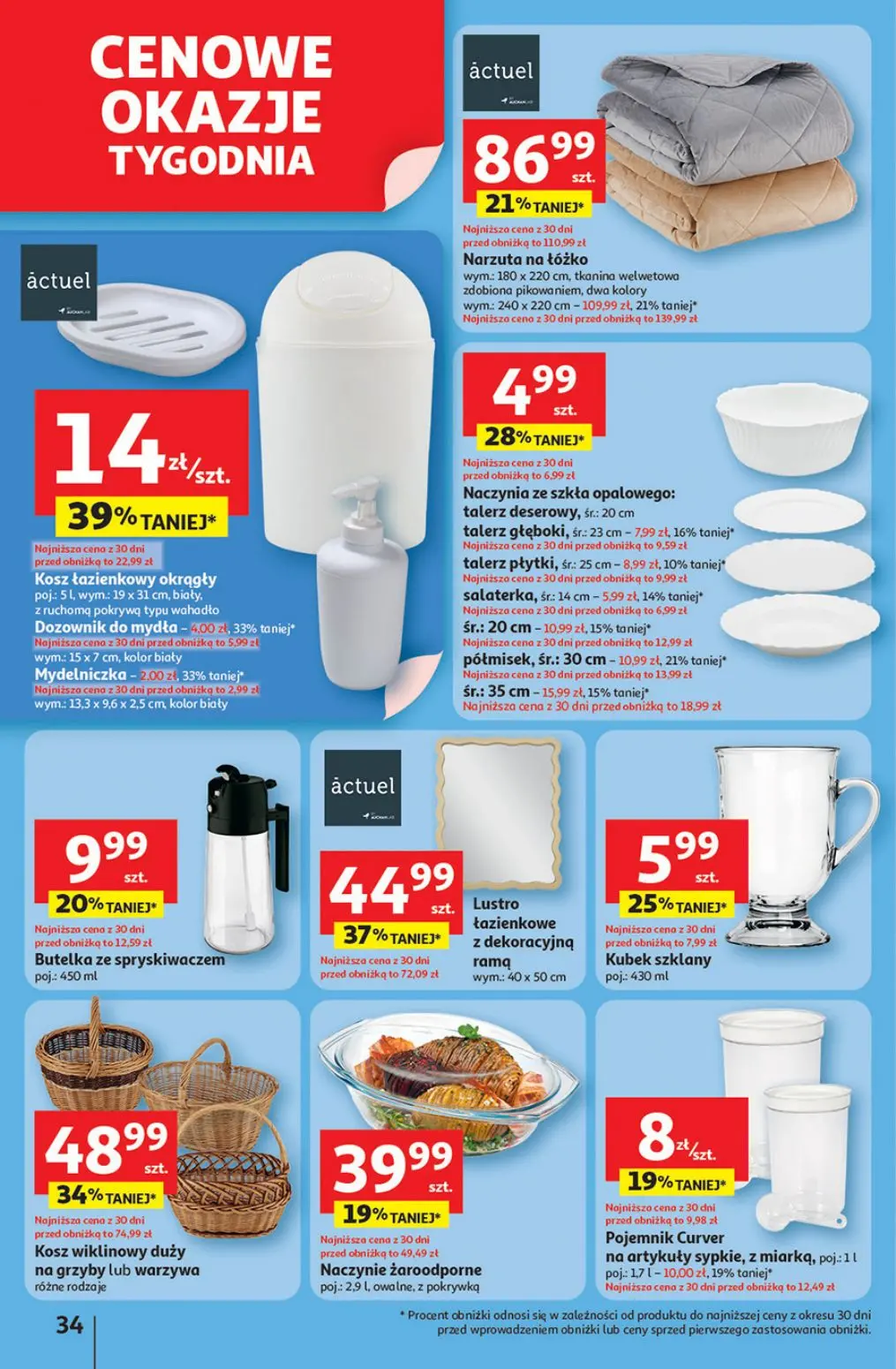 gazetka promocyjna Auchan Pewność niskich cen - Strona 34