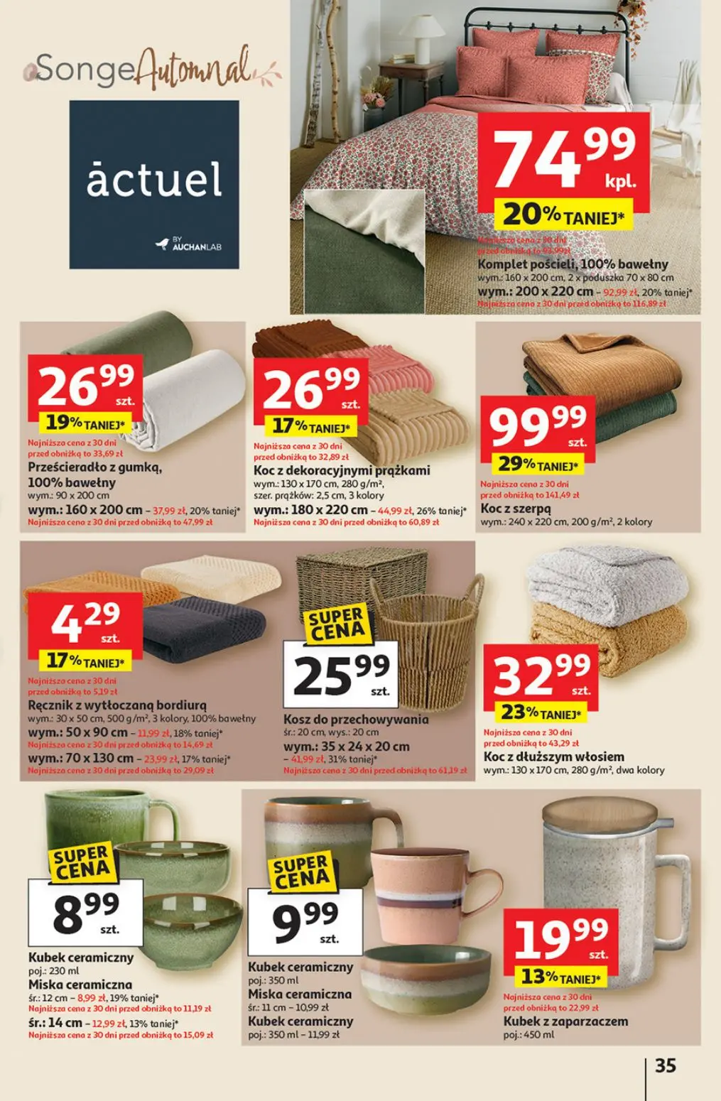 gazetka promocyjna Auchan Pewność niskich cen - Strona 35