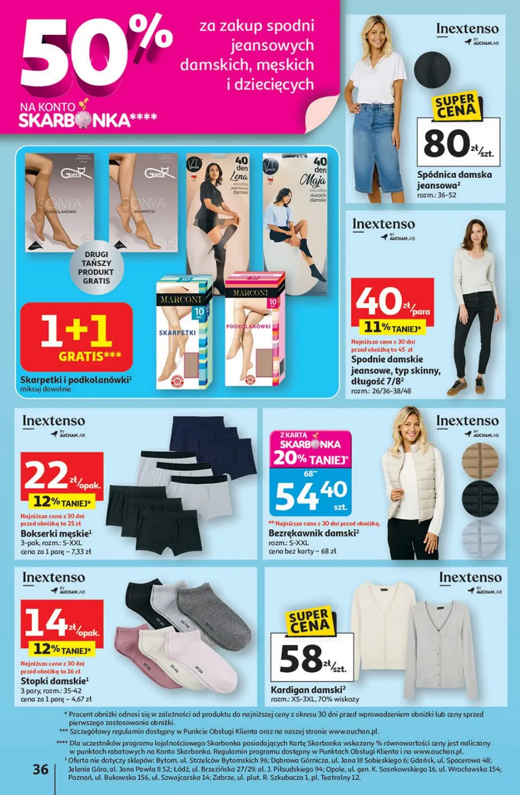gazetka promocyjna Auchan Pewność niskich cen - Strona 36