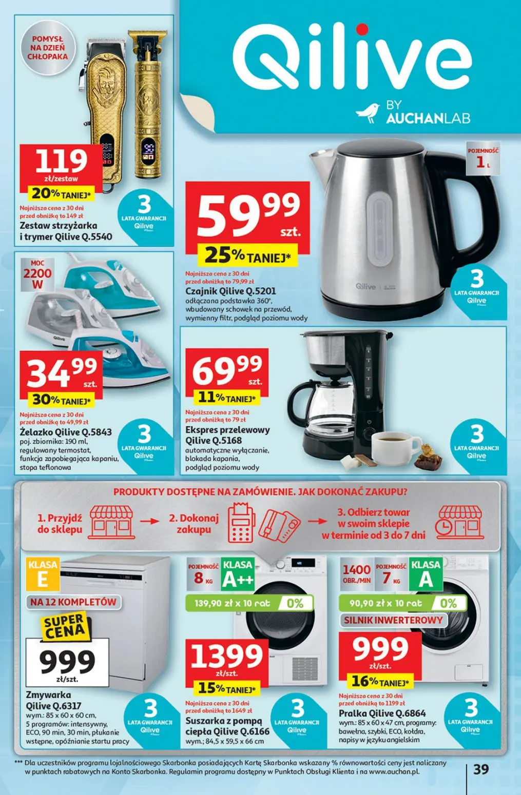 gazetka promocyjna Auchan Pewność niskich cen - Strona 39