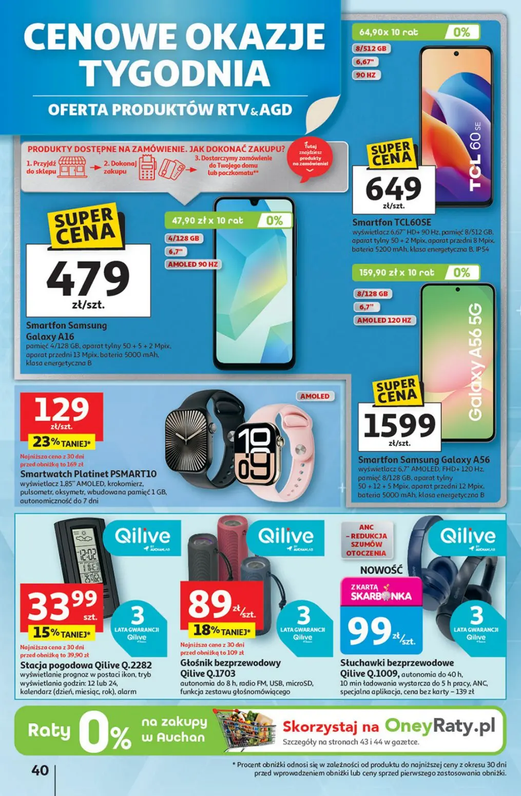 gazetka promocyjna Auchan Pewność niskich cen - Strona 40