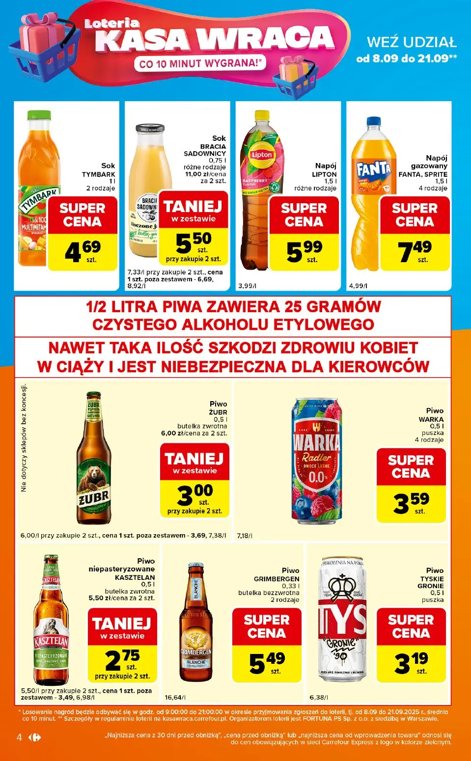 gazetka promocyjna Carrefour Express Kasa wraca - Strona 4