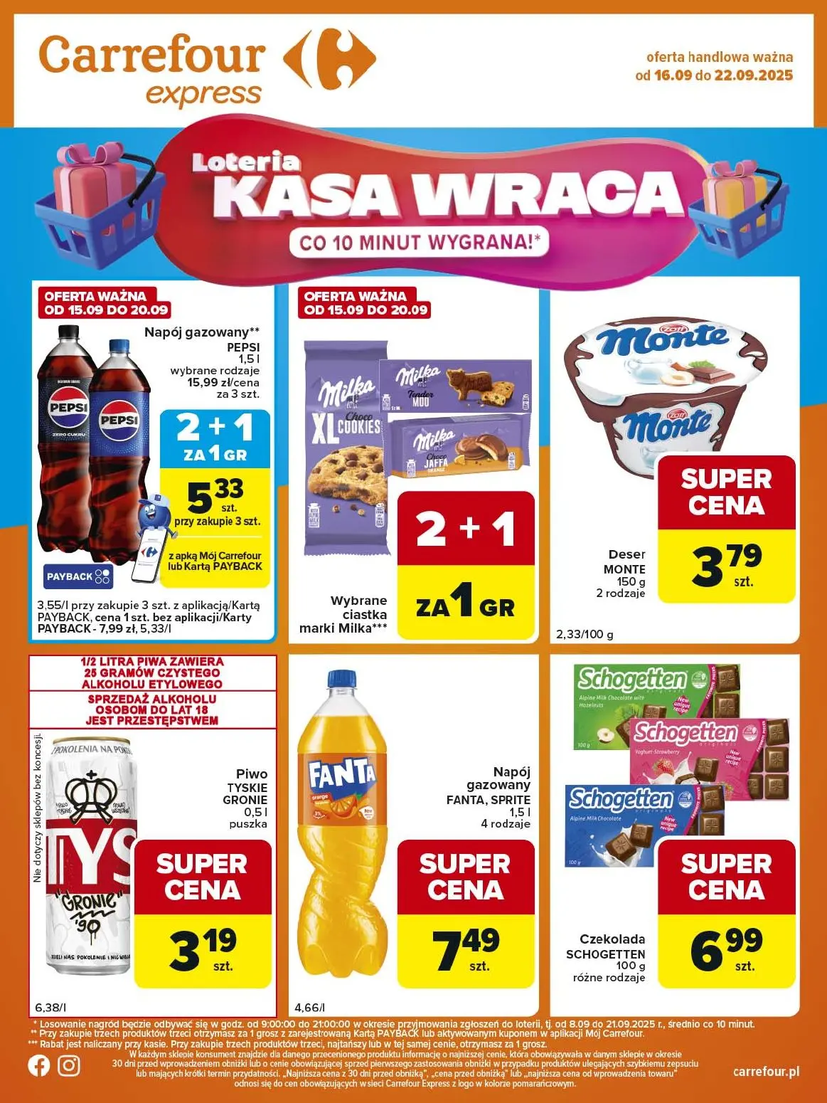 gazetka promocyjna Carrefour Express Kasa wraca - Strona 2