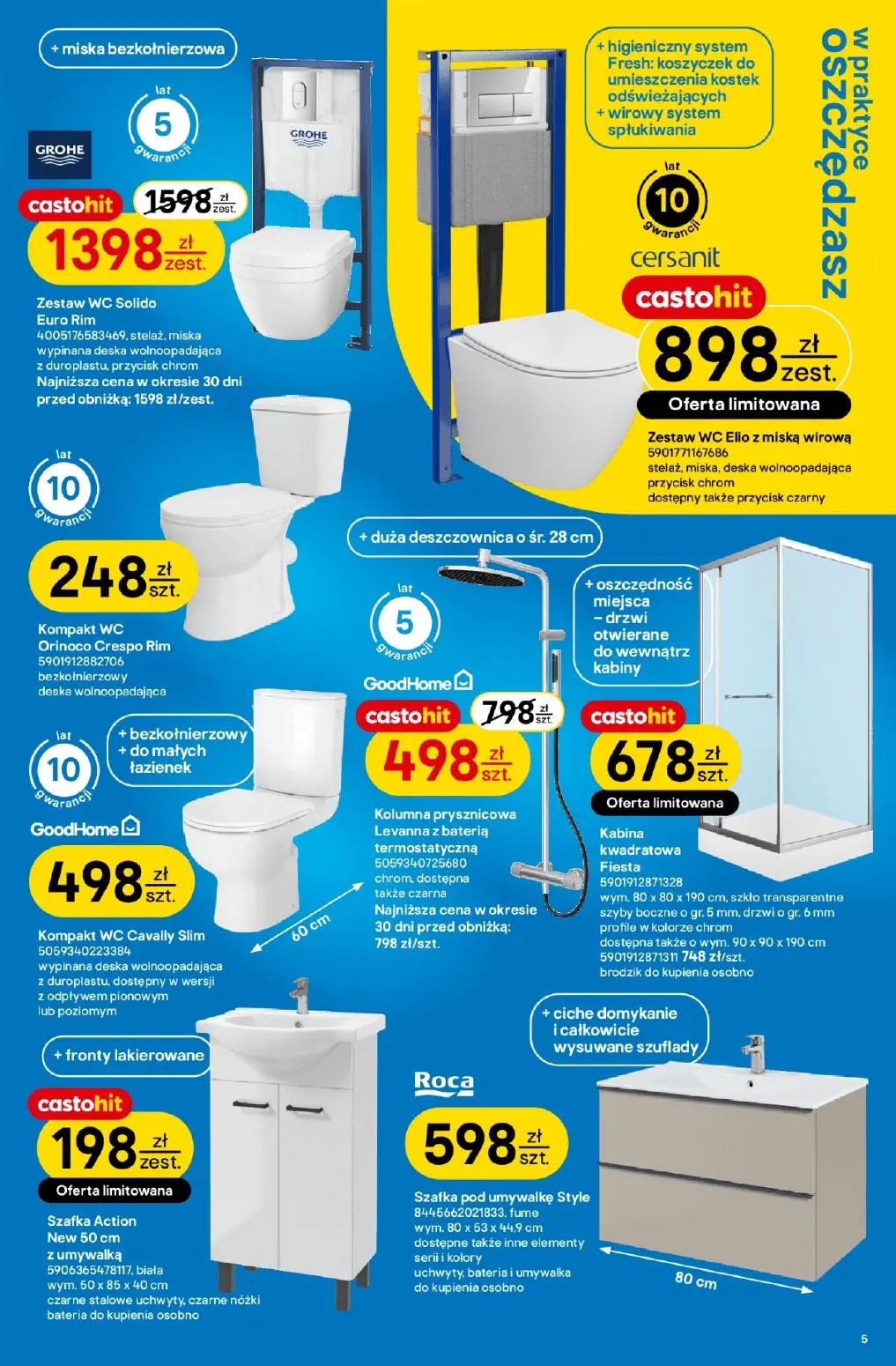 gazetka promocyjna castorama Casto Days - Strona 5