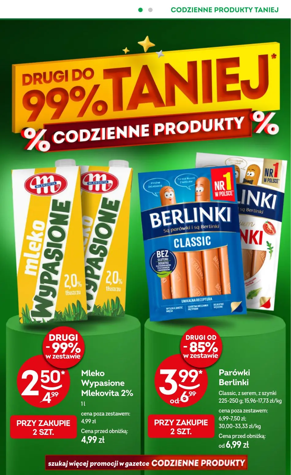 gazetka promocyjna Żabka Codzienne produkty - Strona 6