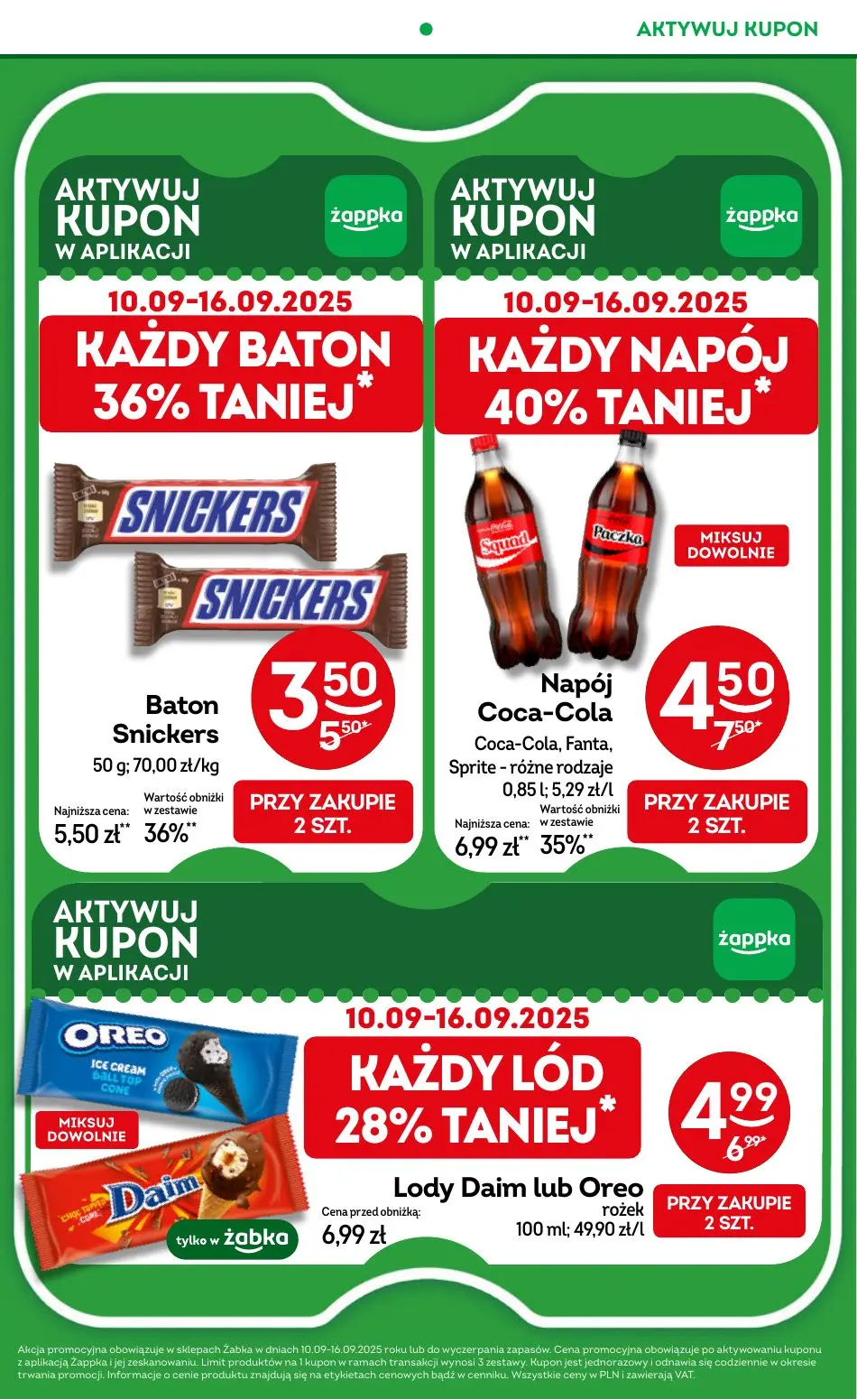 gazetka promocyjna Żabka Codzienne produkty - Strona 11
