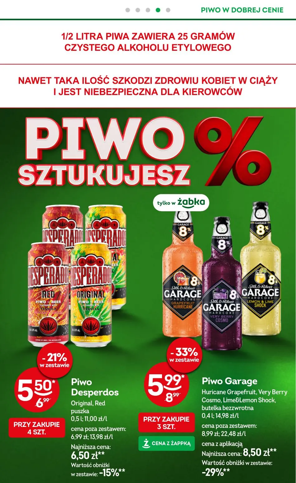 gazetka promocyjna Żabka Codzienne produkty - Strona 21