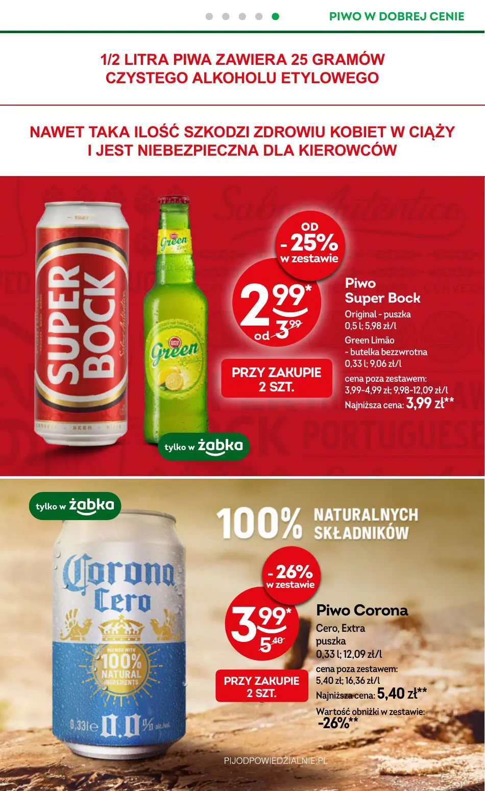 gazetka promocyjna Żabka Codzienne produkty - Strona 22