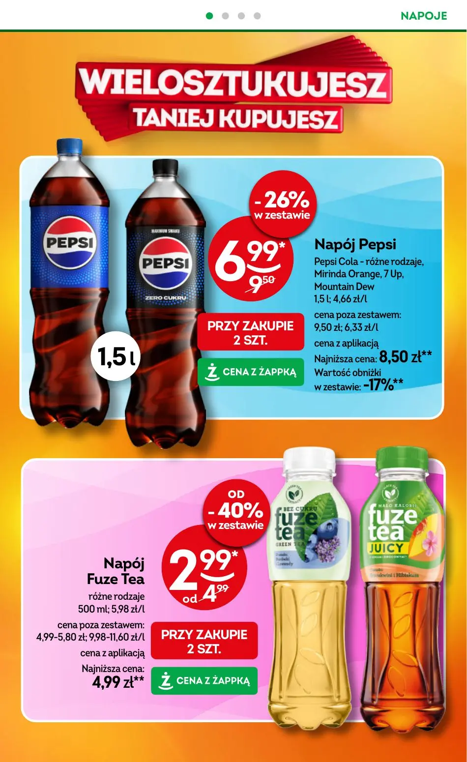gazetka promocyjna Żabka Codzienne produkty - Strona 26