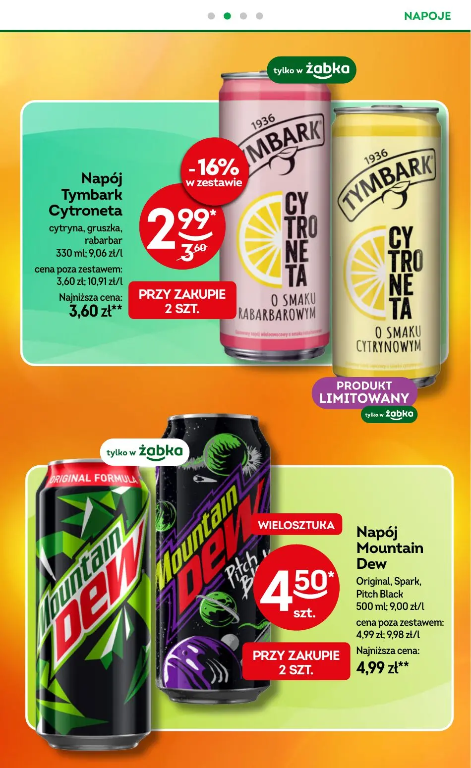 gazetka promocyjna Żabka Codzienne produkty - Strona 27