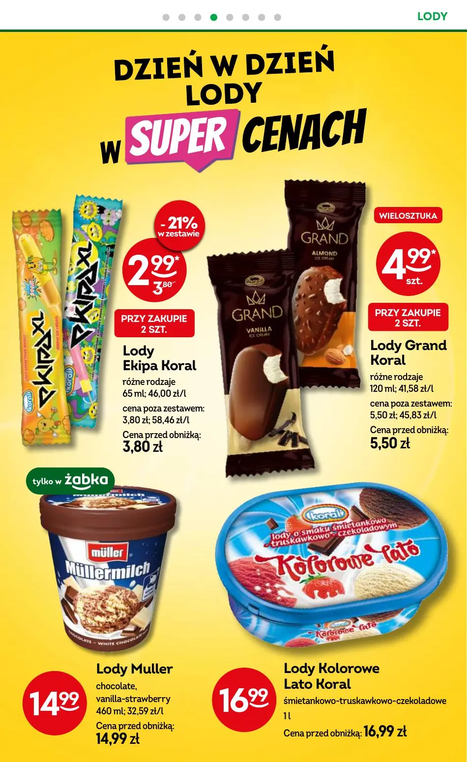 gazetka promocyjna Żabka Codzienne produkty - Strona 47