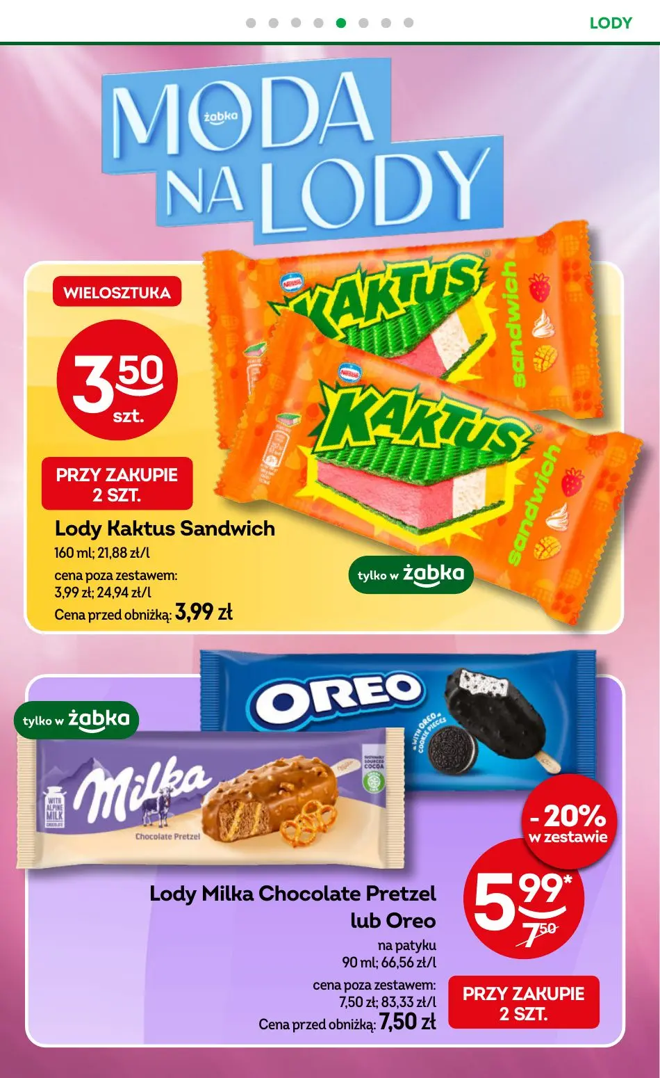 gazetka promocyjna Żabka Codzienne produkty - Strona 48